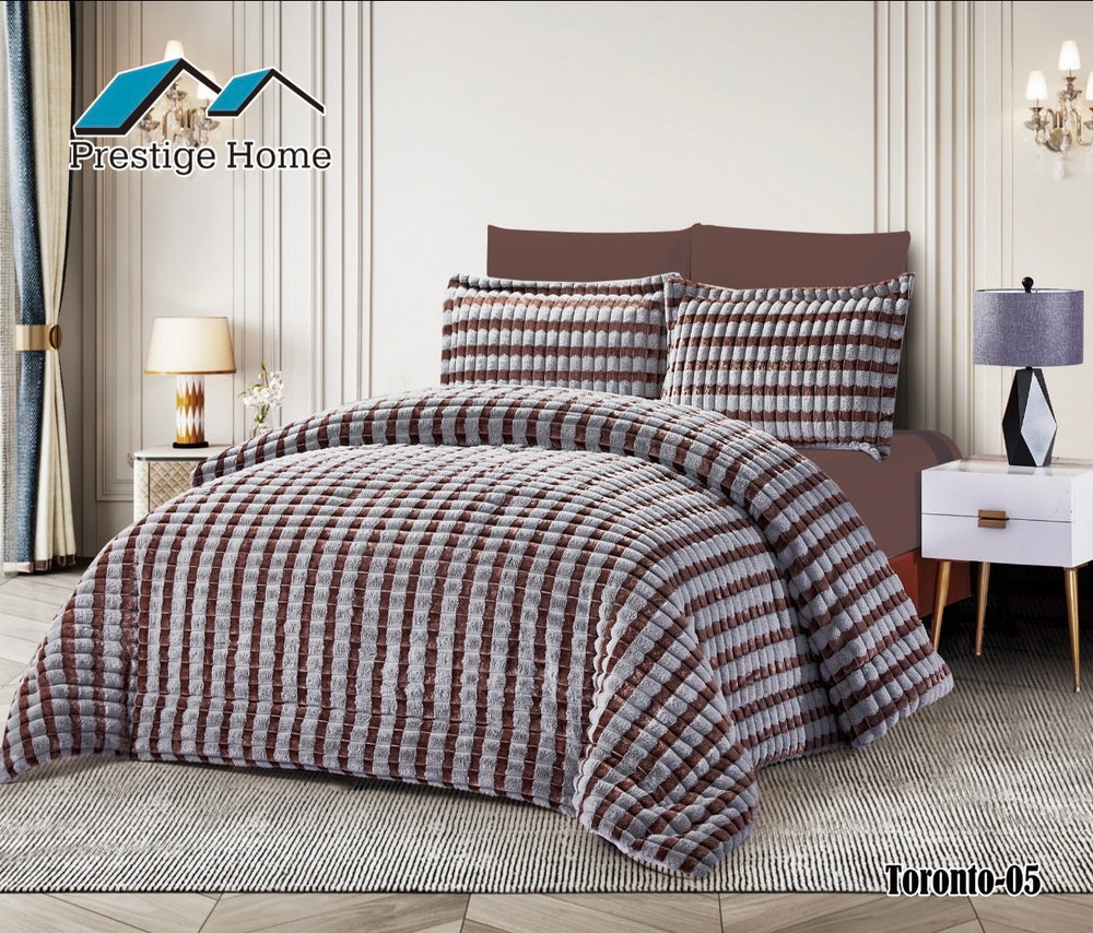 Toronto Rabbit Comforter Set - Double