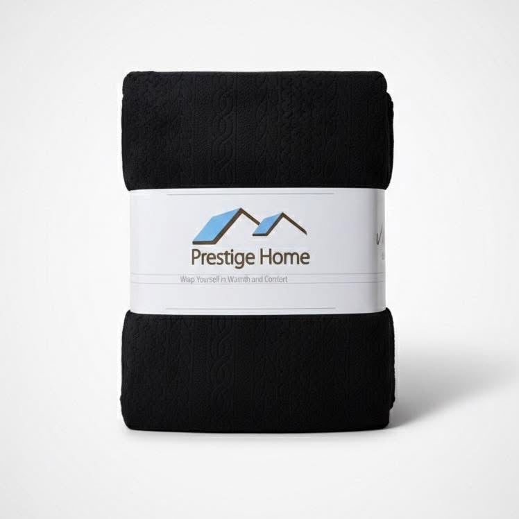 Zigzag Sherpa Blanket - Double