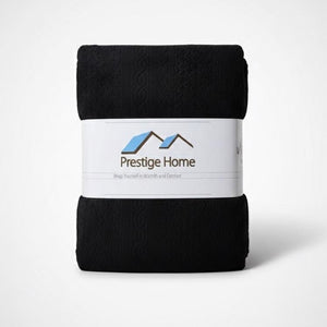 Zigzag Sherpa Blanket - Double