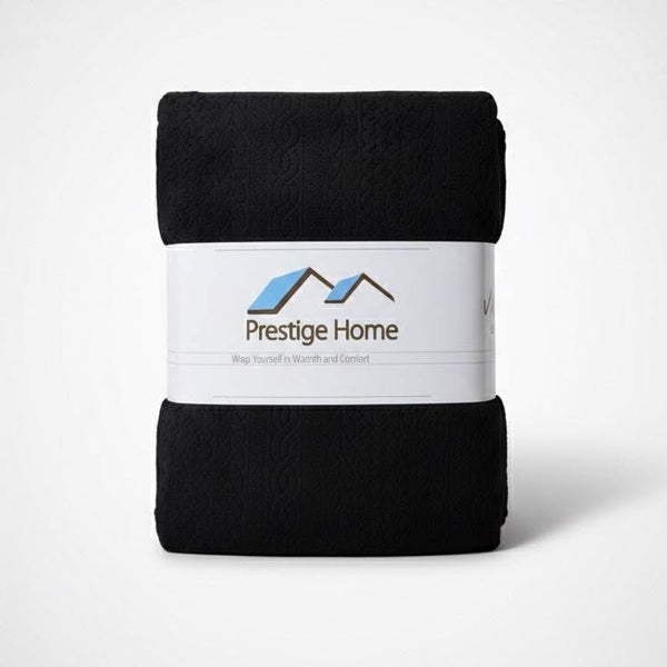 Zigzag Sherpa Blanket - Single