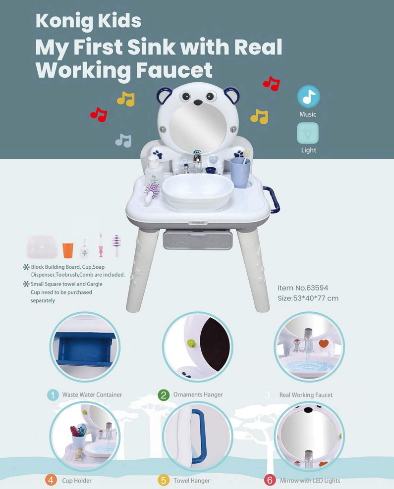 Bear Dressing & Washing Table