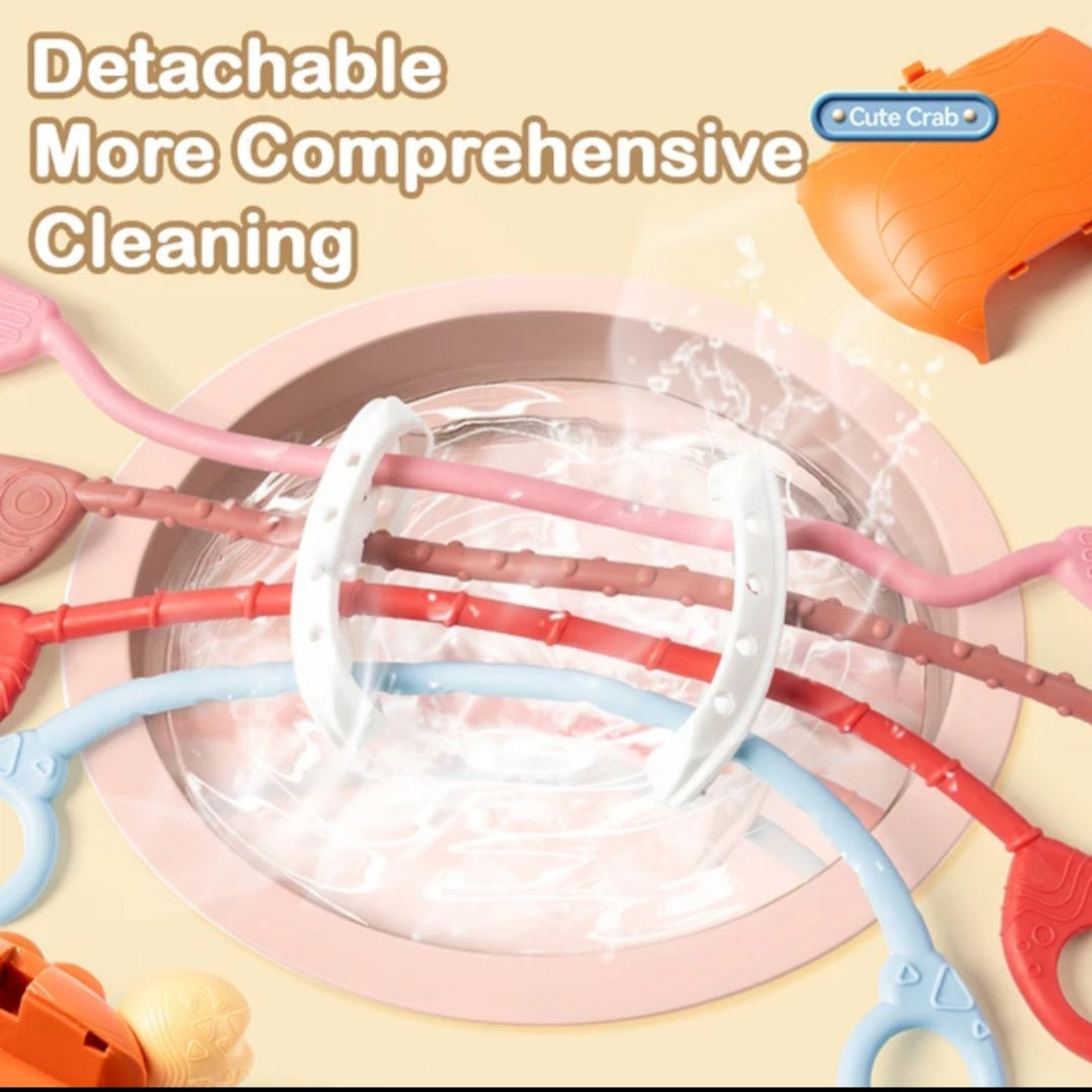 Sensory Silicone Crab