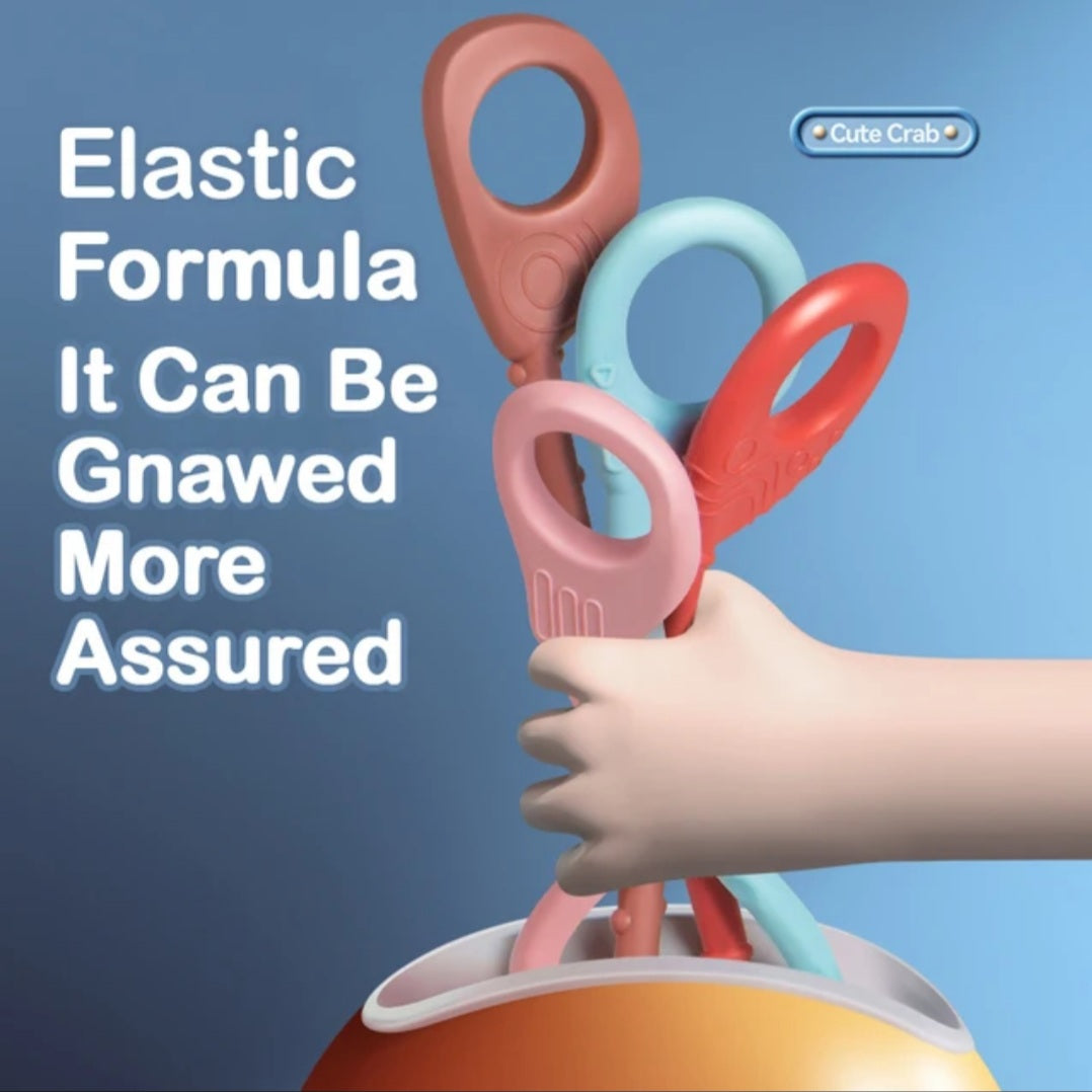 Sensory Silicone Crab