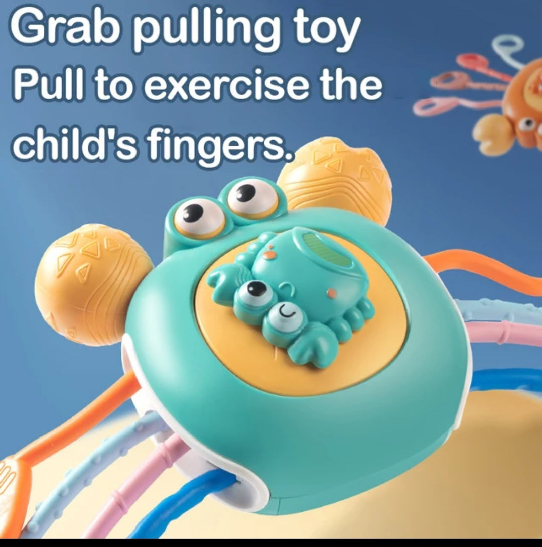 Sensory Silicone Crab