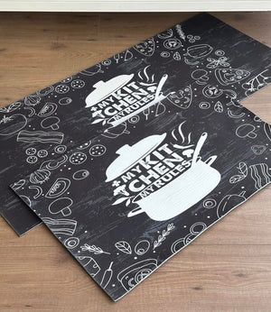 Kitchen Luxury Mat Set My Kitchen My Rules