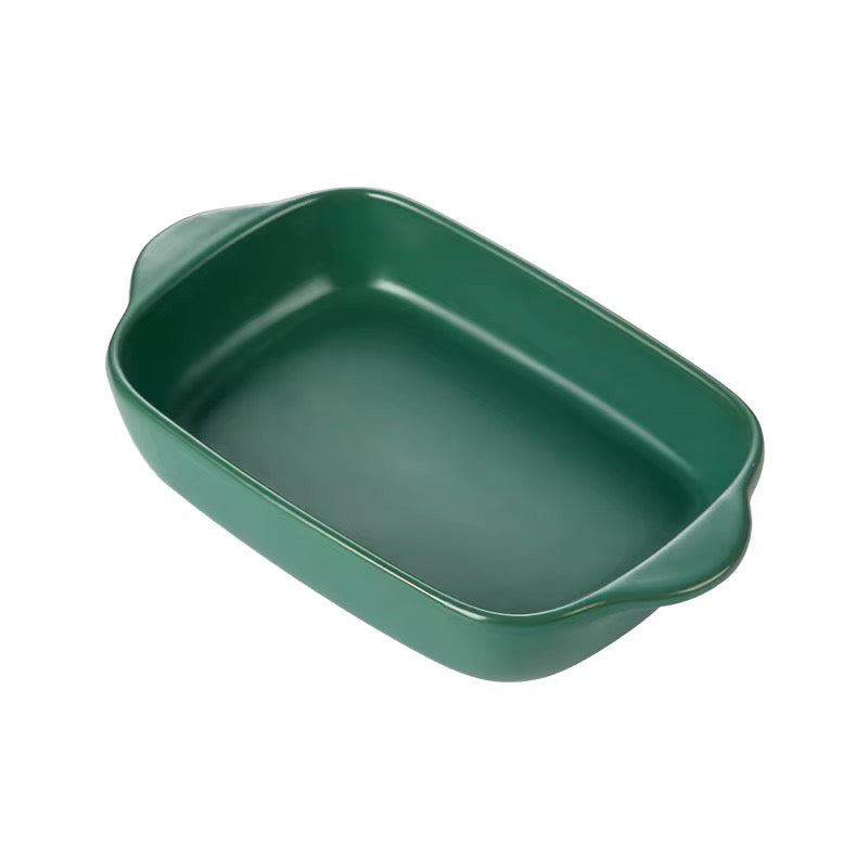 Green Mini Ceramic Baking Dish
