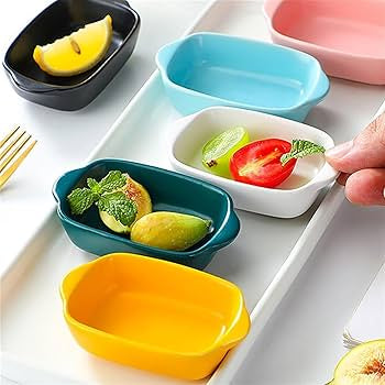 Green Mini Ceramic Baking Dish