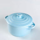 Mini ColorPop Ceramic Casserole Pots with Lids
