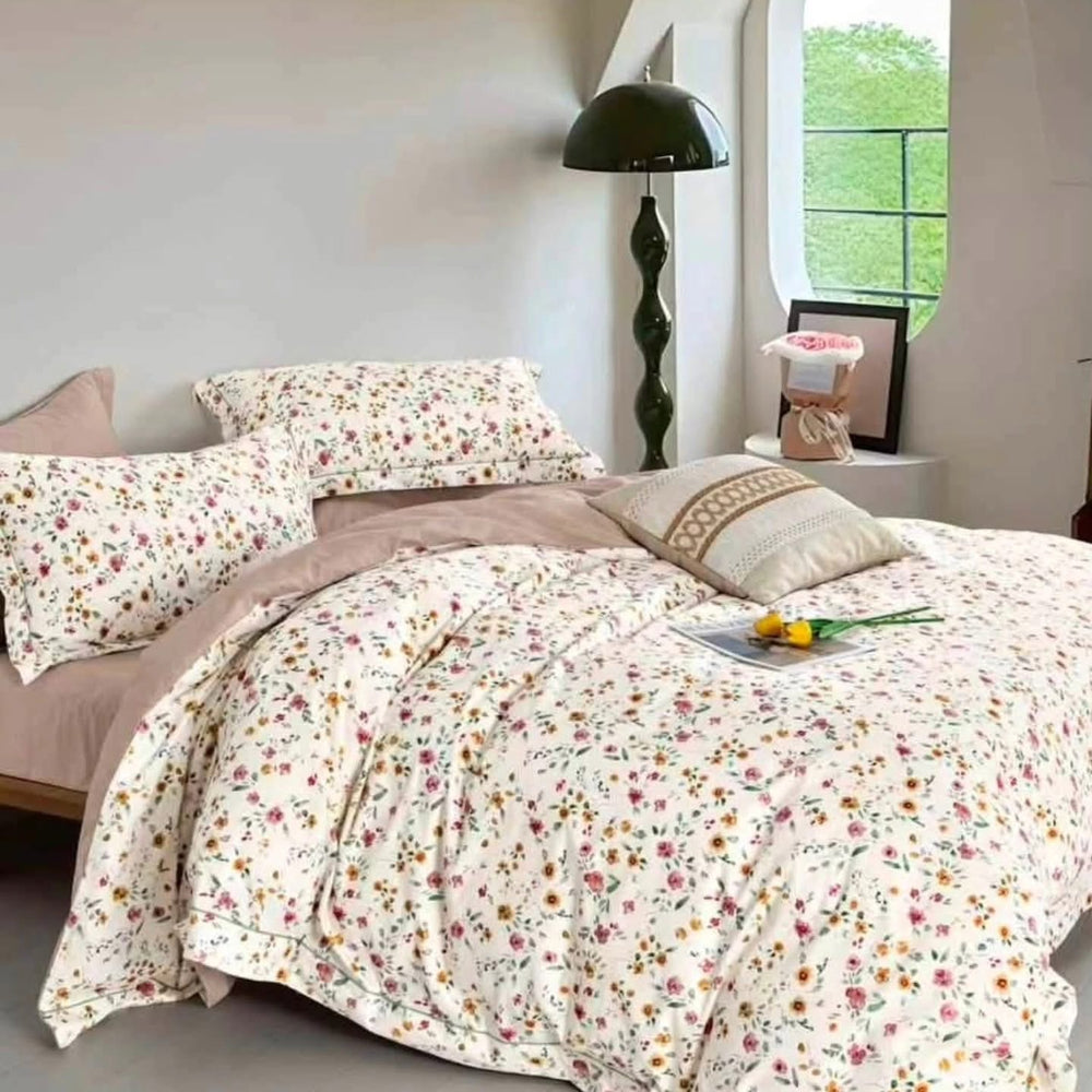 Cotton Duvet Cover Set - Double