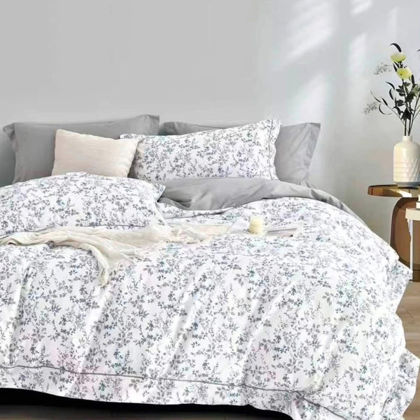 Cotton Duvet Cover Set - Double