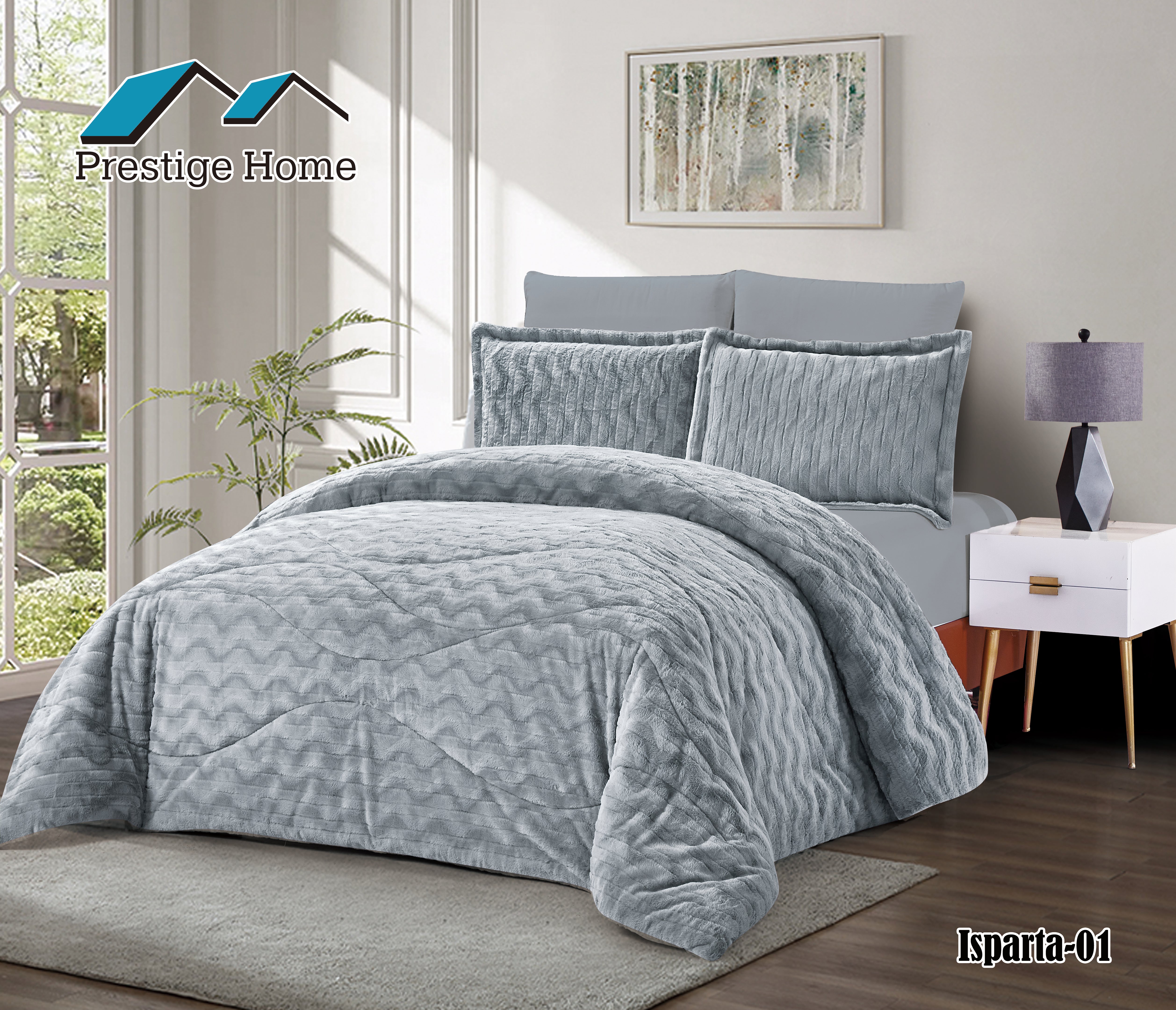 Isparta Rabbit Comforter Set - Double