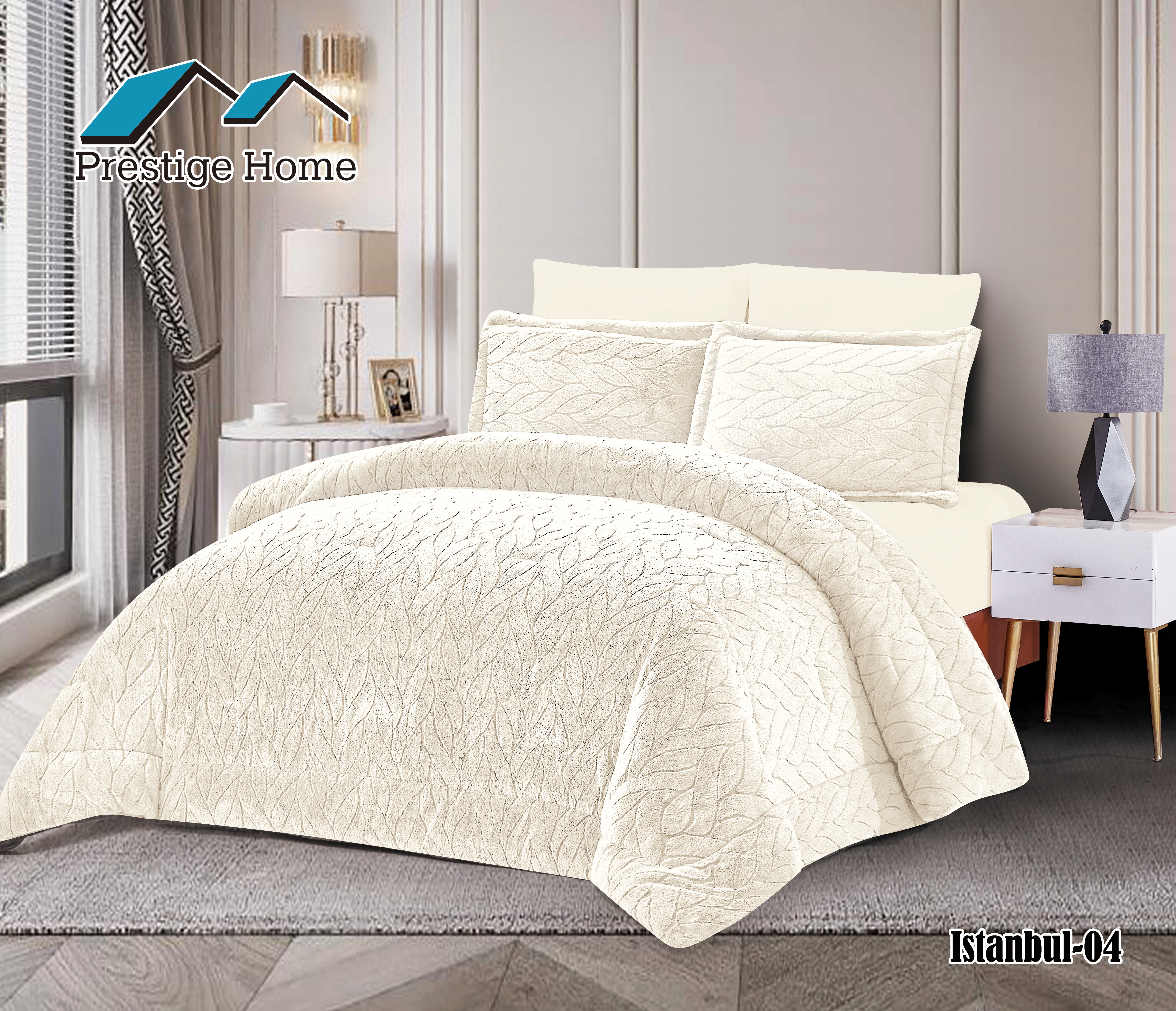 Istanbul Rabbit Comforter Set - Double