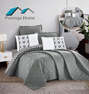 Double Face Soft Bedspread 6 Pieces - Double