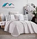 Double Face Soft Bedspread 6 Pieces - Double