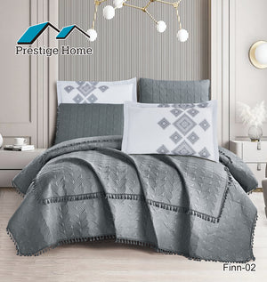 Finn Bedspread Set 6 Pieces - Double