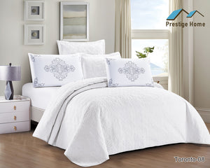 Toronto Bedspread Set - Single