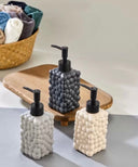 Textured Pebble-Design Soap Dispenser