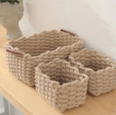 Thick Thread Basket- 3 pieces