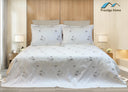 Diamond Embroidered Jacquard Pique Bedspread Set 3 pcs - Single