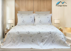 Diamond Embroidered Jacquard Pique Bedspread Set 3 pcs - Single