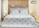 Royal Embroidered Jacquard Pique Bedspread Set 4 pcs - Double