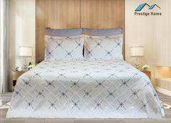 Royal Embroidered Jacquard Pique Bedspread Set 4 pcs - Double