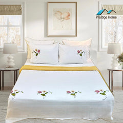 Bloomfield Embroidered Bedspread Set 4 pcs - Double