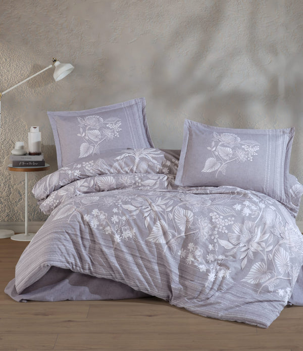 Cotton Nera Ranforce Quilt Cover Set - Double
