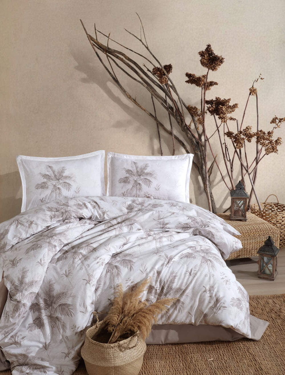 Cotton Loretto Ranforce Quilt Cover Set - Double