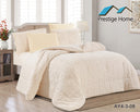Eden Luxe Sherpa Comforter Set - Double
