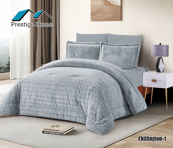 Chillington Rabbit Comforter Set - Double
