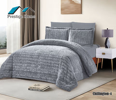 Chillington Rabbit Comforter Set - Double