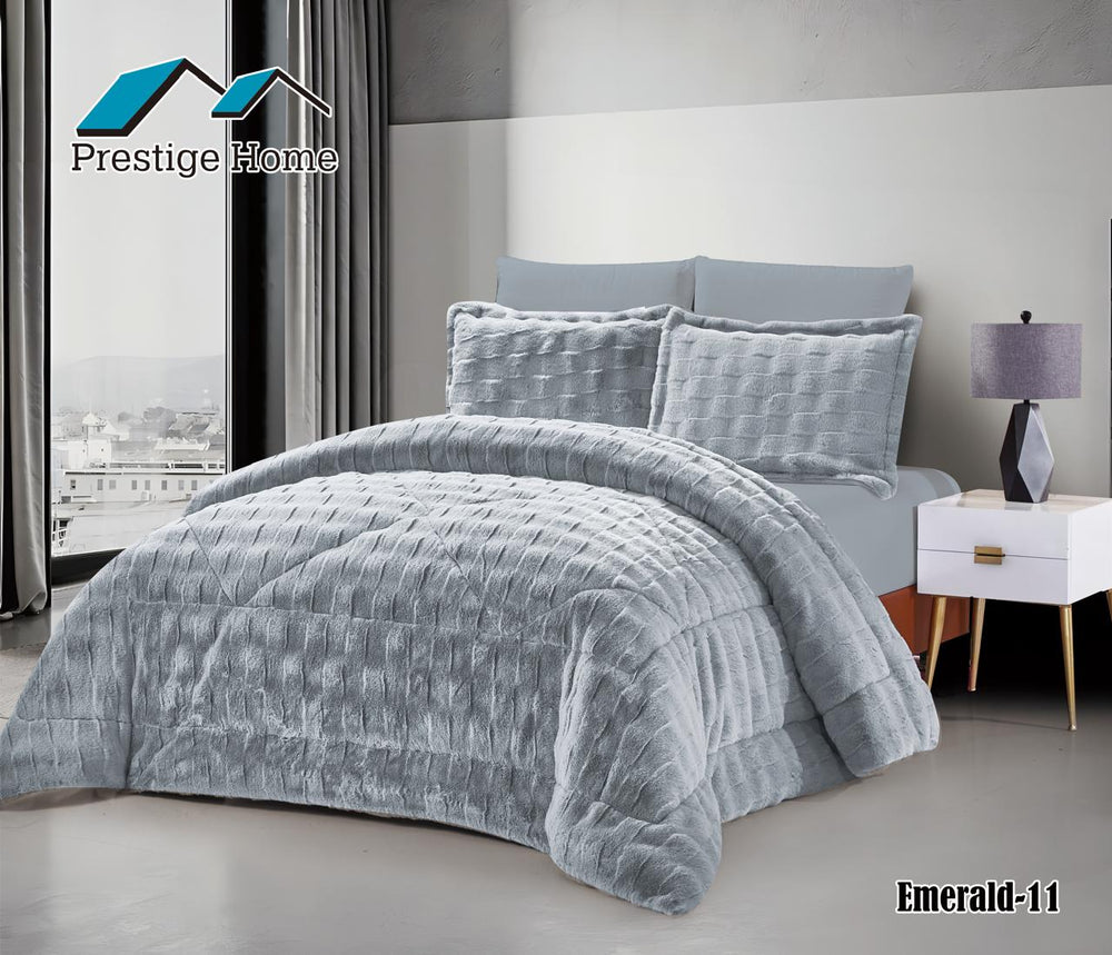 Emerald Rabbit Comforter Set - Double