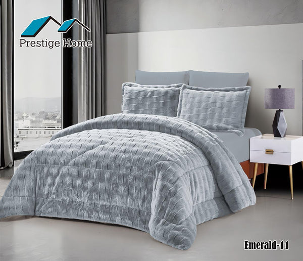 Emerald Rabbit Comforter Set - Double