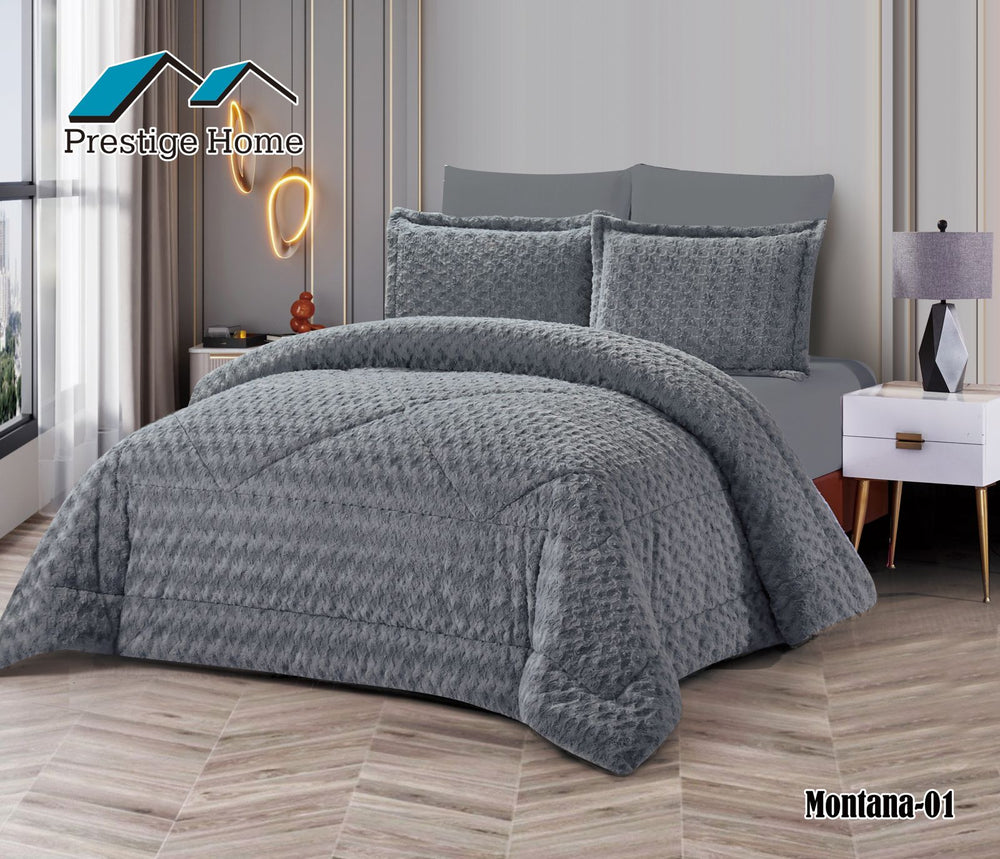 Montana Rabbit Comforter Set - Double