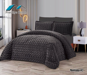 Montana Rabbit Comforter Set - Double