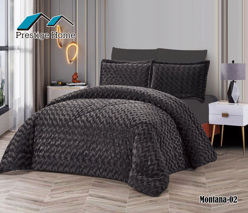 Montana Rabbit Comforter Set - Double