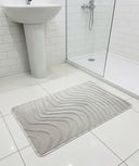 Wave Comfort Bathroom Mat - 50x80 cm