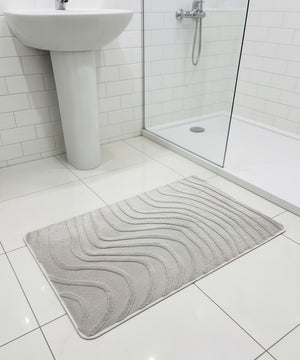 Wave Comfort Bathroom Mat - 50x80 cm