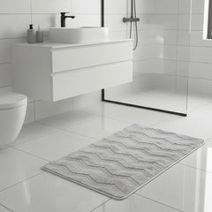 Ripple Soft Bathroom Mat - 50x80 cm