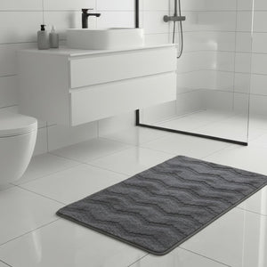 Ripple Soft Bathroom Mat - 50x80 cm