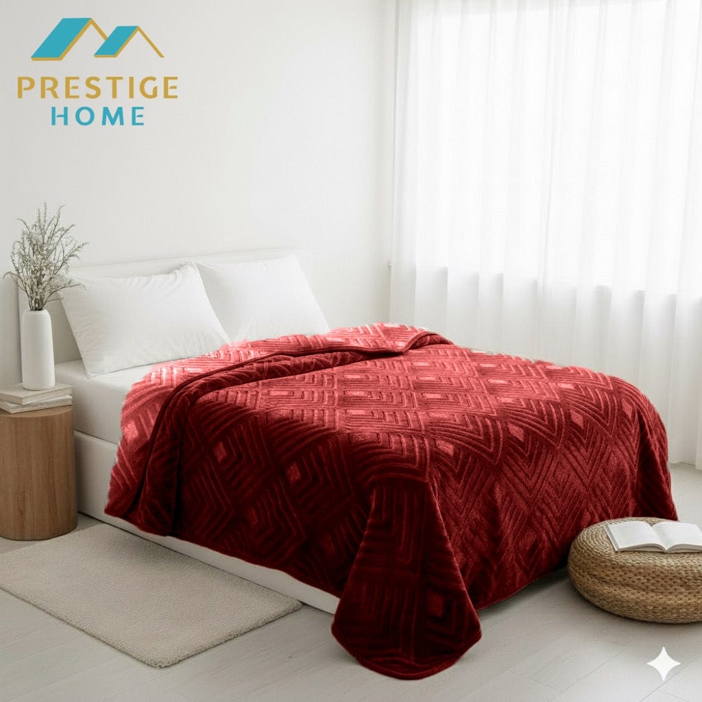 Frosted maze Blanket - Double