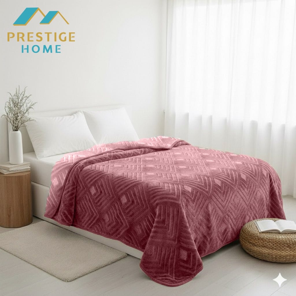 Frosted maze Blanket - Double