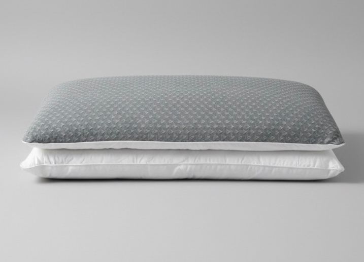 Two Layers Gray Pillow