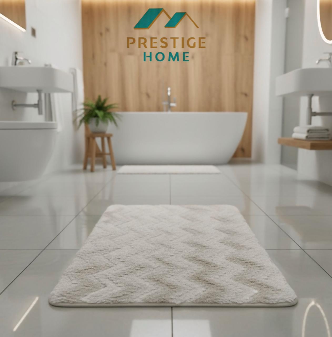 Bathroom Mat Rabbit Zigzag- 50x80 cm