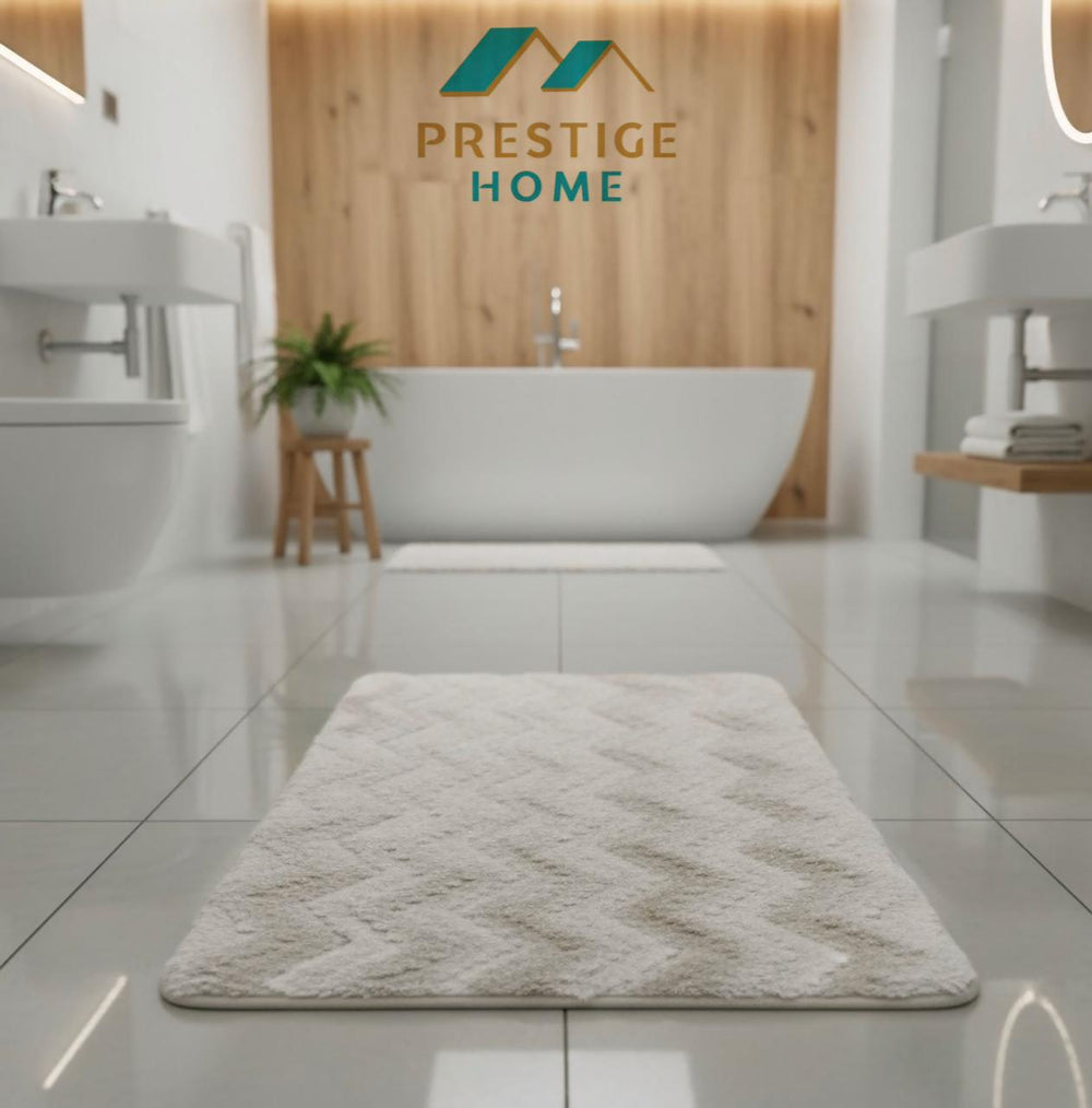Bathroom Mat Rabbit Zigzag- 50x80 cm