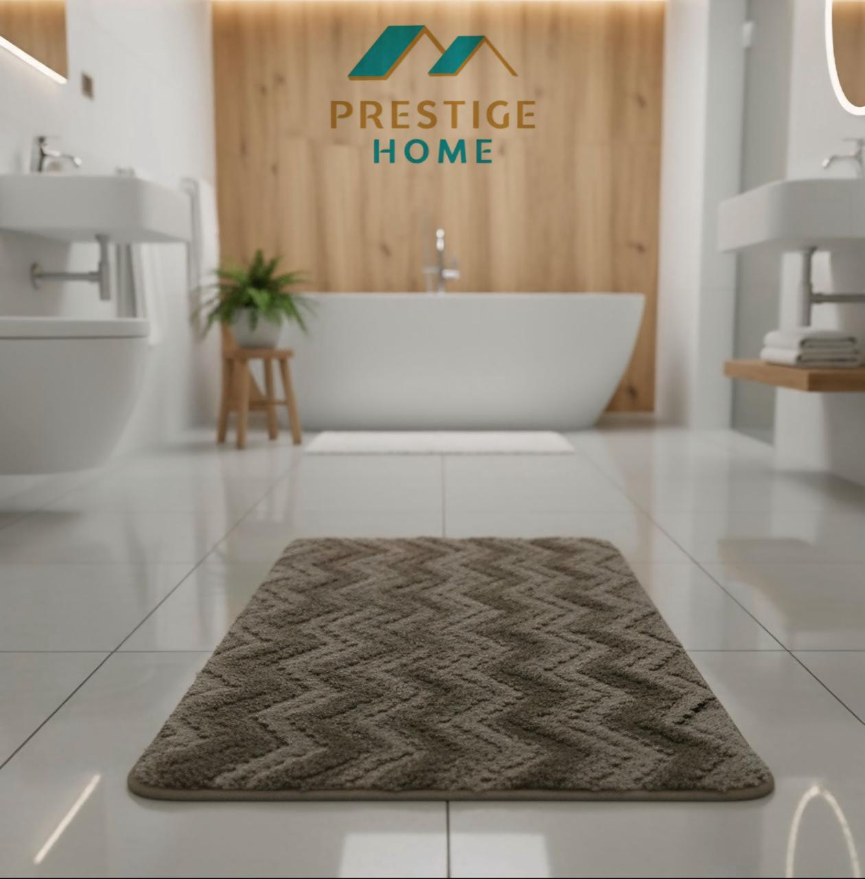 Bathroom Mat Rabbit Zigzag- 50x80 cm