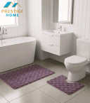 Bathroom Mat Set 2Pcs Rabbit Knots- 50x80 cm + 50 × 40 cm