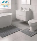 Bathroom Mat Set 2Pcs Rabbit Knots- 50x80 cm + 50 × 40 cm