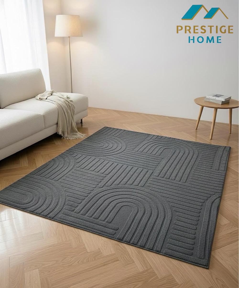 Nordic Rabbit Carpet - Gray